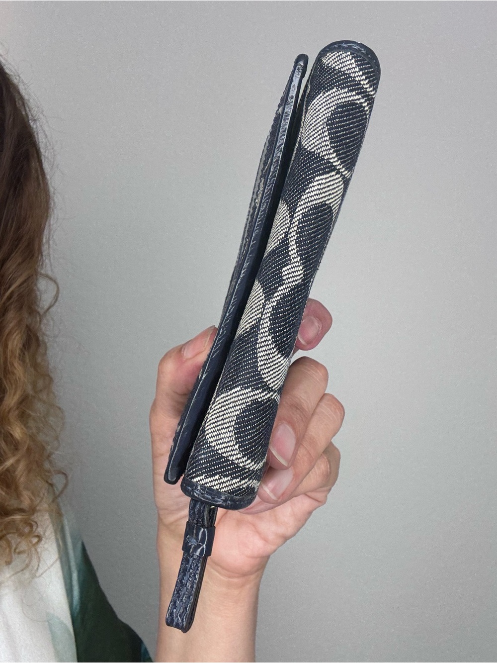 Coach Denim Legacy lining wallet EUC - Picture 9 of 11